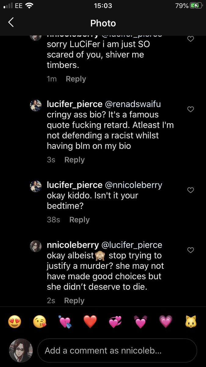zensbbg's tweet photo. alright twitter i need your help, these “boys” are trying to justify biancas death AND are being ableist, if anyone knows them and has their school email dm me😻😻 #justiceforbianca #anitwit #examresults #SQAResults im using trending hashtags to get this out there. https://t.co/GSenyIhztb