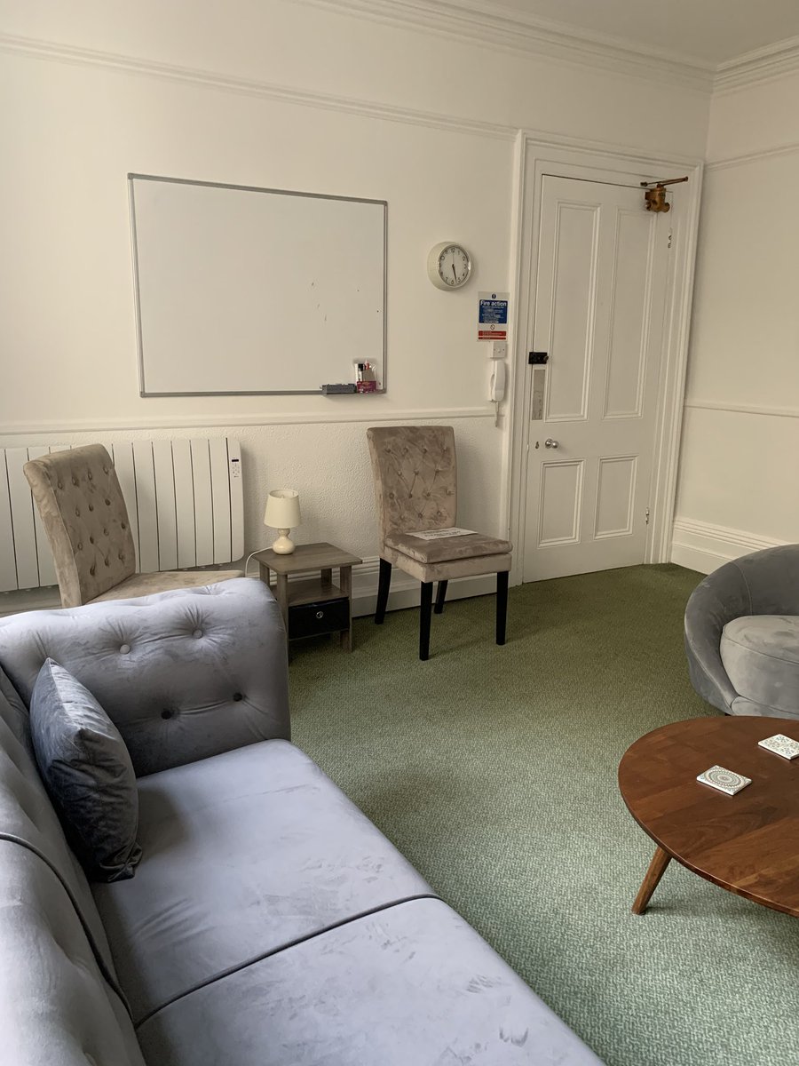 TherapyRent's tweet photo. Therapy room for hire in Tunbridge Wells. HALF PRICE for the FIRST 3 MONTHS. NO DEPOSIT! 
Suitable for 1:1 counselling, couples, family &amp; small groups. 
Half day - £52 p/w
Full day £88 p/w
Combine this with other special offers... https://t.co/ZRTN1haded #psychologist #coaching https://t.co/VVbOqacTYH