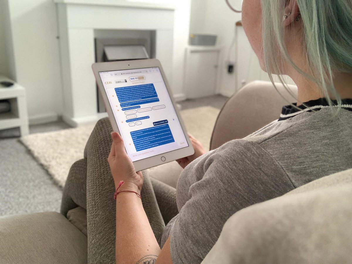 We have today launched #AskCeri - a virtual chatbot designed to provide our CTM patients, staff and communities with answers to any COVID-19 queries using trusted sources of information.   cwmtafmorgannwg.wales/ask-ceri-a-vir… @IBM_UK_news <a href="/CTM_Innovation/">Innovation @ Cwm Taf Morgannwg</a> #healthtech #NHS #AI #OurCTM