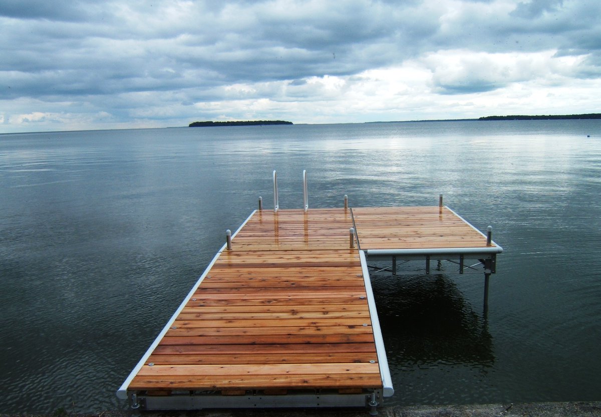 Hey Everyone! We know that the weather wasn't great this long weekend but that doesn't mean you shouldn't prepare for when the sun comes back out! Contact us to learn more about our 5' x 10' pole docks that can be assembled in under an hour! #boats #boating #cottagelife #water