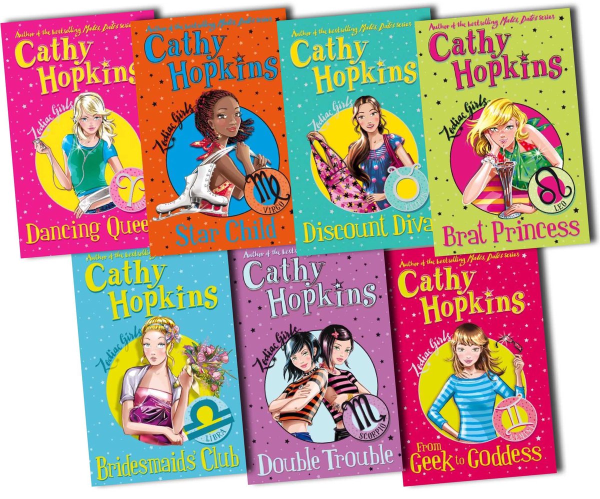 The Zodiac Series by Cathy Hopkins (This series is so good, i am so upset she didn’t do the rest of the zodiac. But basically the Planets are real like Mercury, he acts like hermes, Venus - basically Aphrodite and so on, Highly recommend to PJO fans)