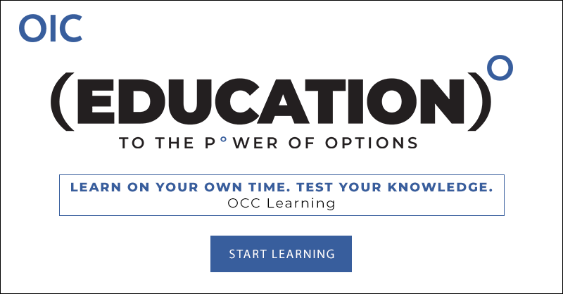 Options_Edu's tweet photo. OCC Learning is your options education destination. Sign up for free and begin expanding your options knowledge today! https://t.co/Z0vzH8viLy @OptionsClearing #OCCLearning https://t.co/qsa5huHTJP