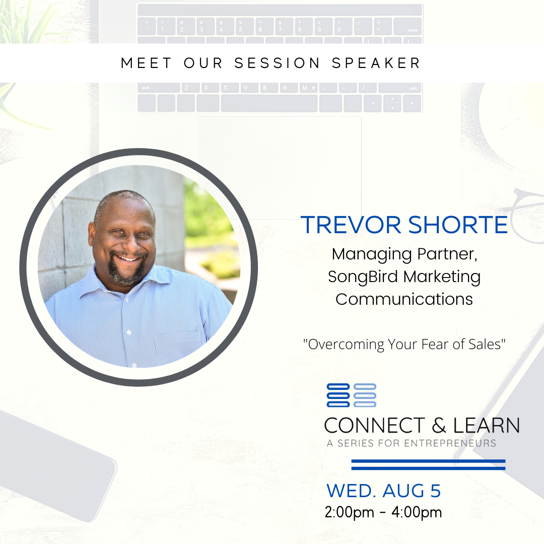TOEntrepreneur's tweet photo. Connect &amp; Learn Speaker | Trevor Shorte, Managing Partner, @SongBird_TO 

Topic: “Overcoming Your Fear of Sales”

When: Aug 5, 2-4pm

Register: https://t.co/7gVITNqLpG

#torontoentrepreneurs #toronto #smallbusiness #smallbusinessowner #smallbusinessconference #entrepreneur #gta https://t.co/dl9FhmO0XU