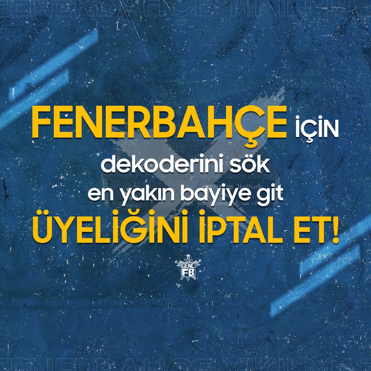 FENERBAHÇE İÇİN ÜYELİĞİNİ İPTAL Et! #beinsportsiptal