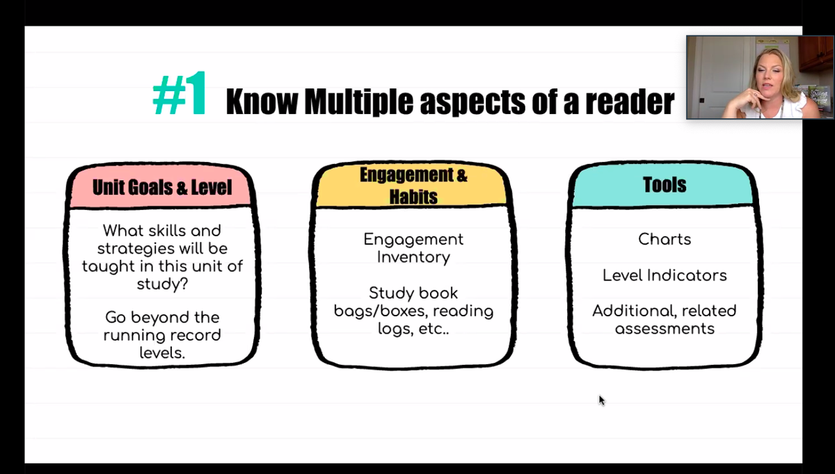 Jenn__Nelson's tweet photo. "We have to get to know multiple aspects of our reader." @jenniferkmiller  @Literacy4Real https://t.co/IptD6lPWjK