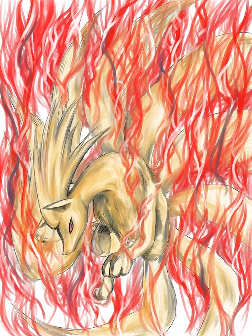 キュウコンのtwitterイラスト検索結果 古い順