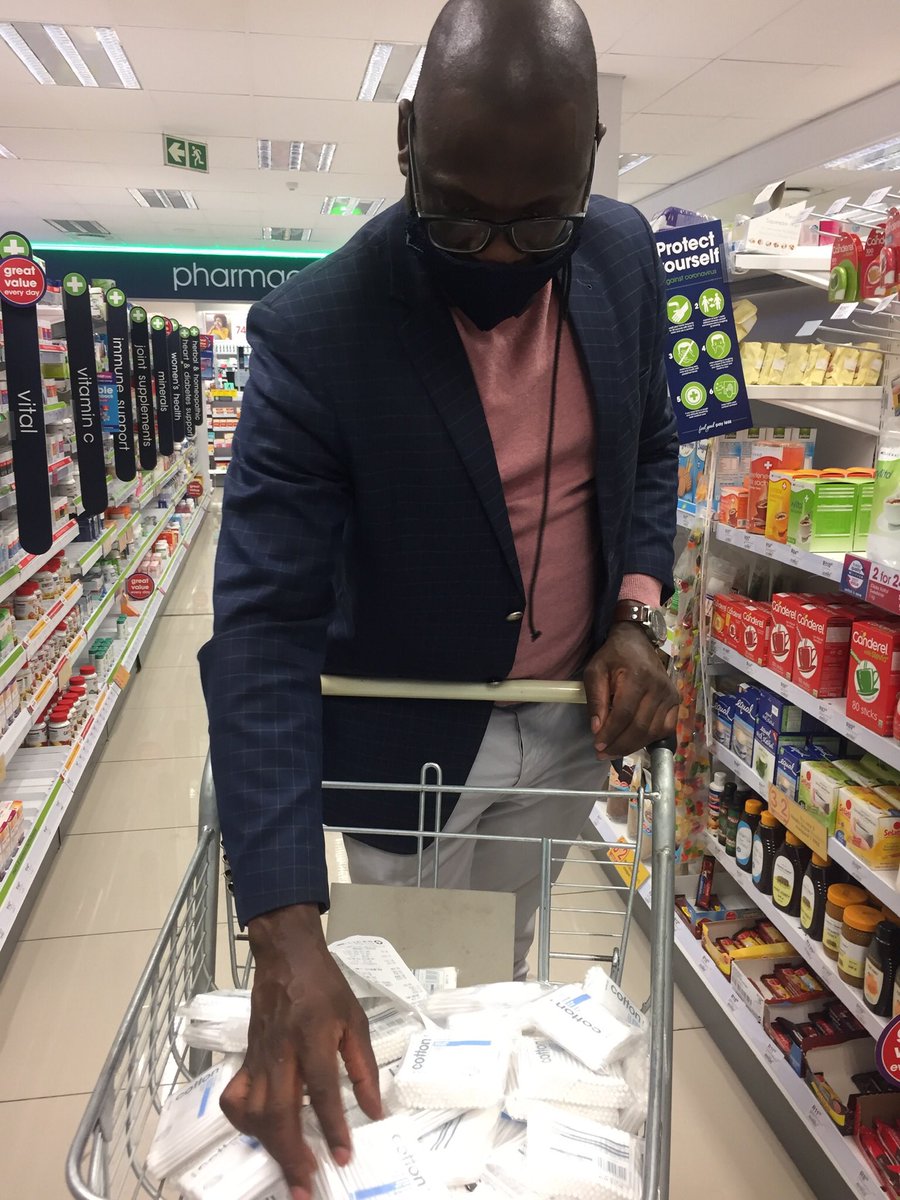 rabisonshumba's tweet photo. Today the focus is on hand hygiene as well as ear cleansing. Building up the next set of 67 hampers to #KeepGirlsInClass. We are also helping to #KeepJobs and contribute to the economy. #67GirlsForMandela @victor_foundtn @Clicks_SA https://t.co/9OTuuo4mnx