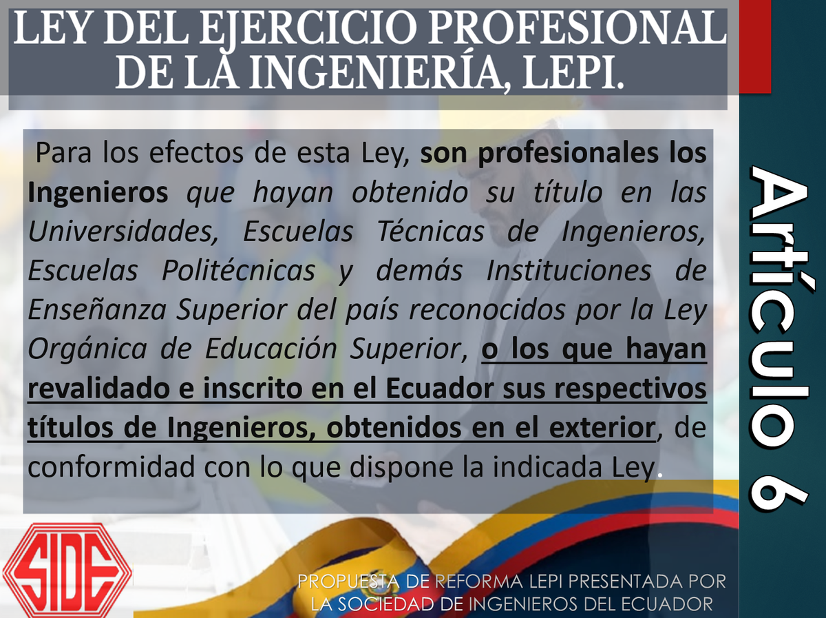 cieeoro's tweet photo. RECHAZAMOS EL INTRUISMO PROFESIONAL EN EMPRESAS PUBLICAS O PRIVADAS, LOS REPRESENTANTES TECNICOS DEBEN SER INGENIEROS LEGALMENTE TITULADOS. @CNT_EC REG 7. ALERTA QUE EN CARGOS TECNICOS NO SE CUMPLE EL PERFIL NI LA TITULACION CORRESPONDIENTE. @cieeecuador @NacionalSide https://t.co/wL53EmmTda