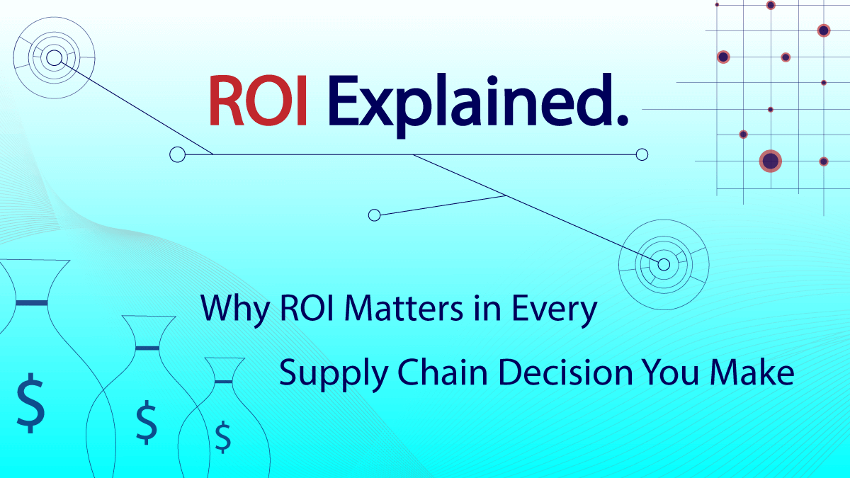 ROI is key in Supply Chain and Operations. Check out our latest #blogpost to learn how to optimize your ROI and make solid business decisions! bit.ly/roiCS