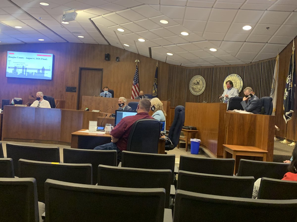 It’s another day where the Douglas County Board will likely be spending more of that $166 million in CARES Act money. I’ll tweet any updates below.
