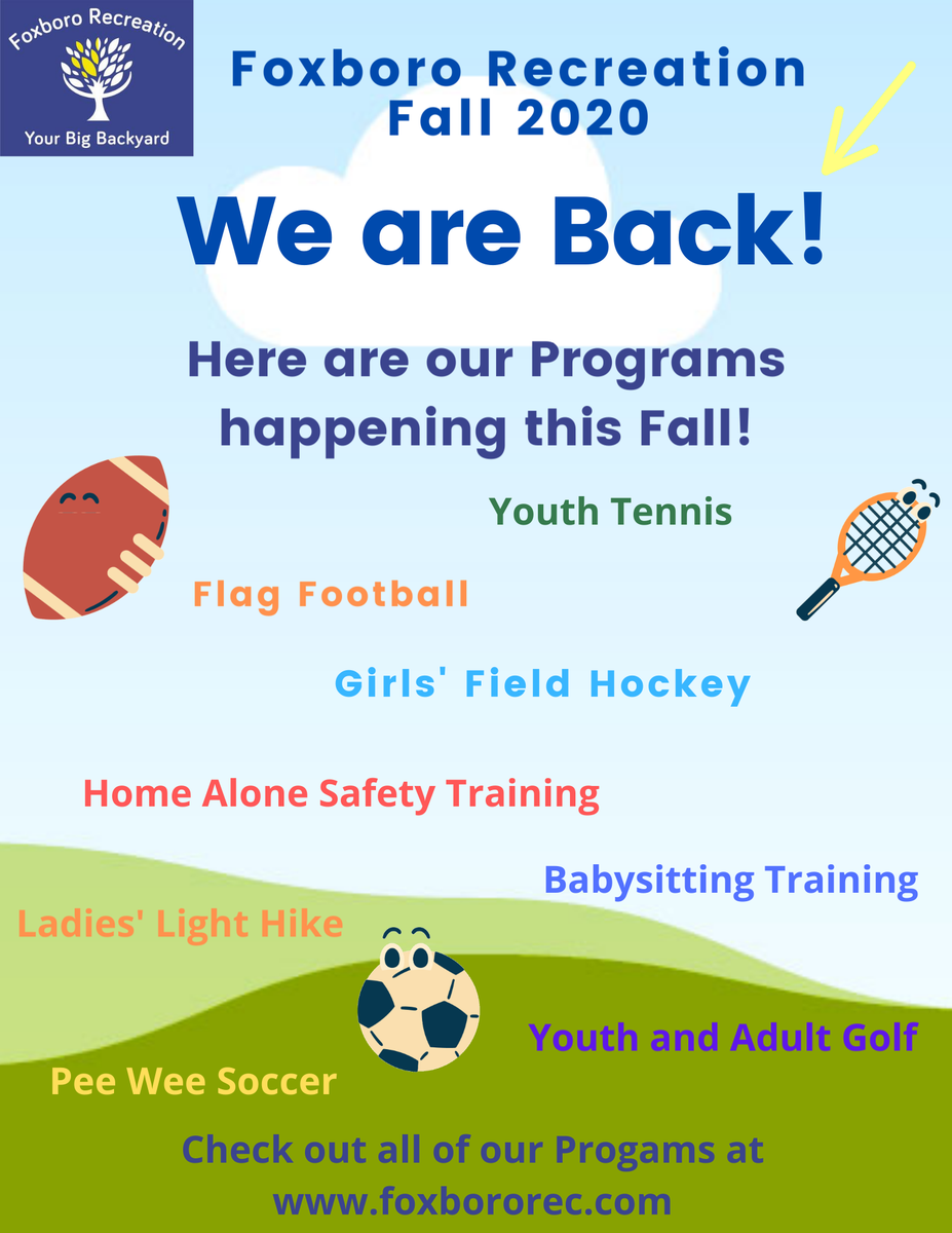 Foxboro Recreation (@foxbororecreati) on Twitter photo 
