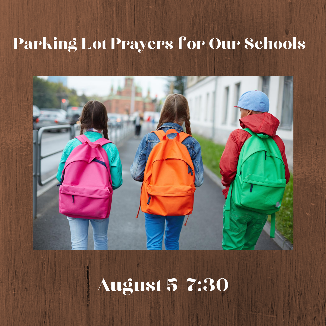 ChristUMCFrankl's tweet photo. Our children and teachers will begin school this week and next. Let's gather to pray for them as they enter a year like no other. Click on the Sign Up Genius link for which schools are still available.

https://t.co/NGSqUvwn0R
Read less https://t.co/dSOhixodjF