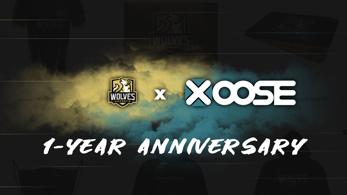 It's crazy how time flies sometimes..

Our shop at <a href="/XOOSEtweet/">XOOSE.de</a> has been online for a year (and 3 days) already! Happy belated anniversary, XOOSE ❤️ 

Excited for whats to come in the future.

#KeepHowling