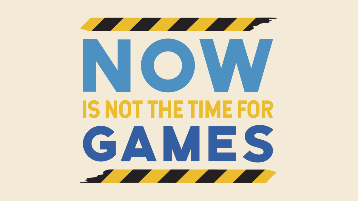 Now Is Not The Time For Games  #HamOnt /9