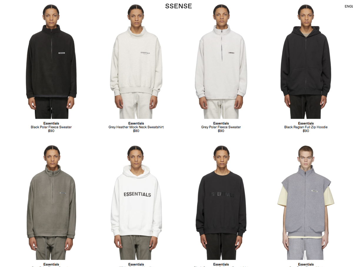 essentials fear of god nordstrom