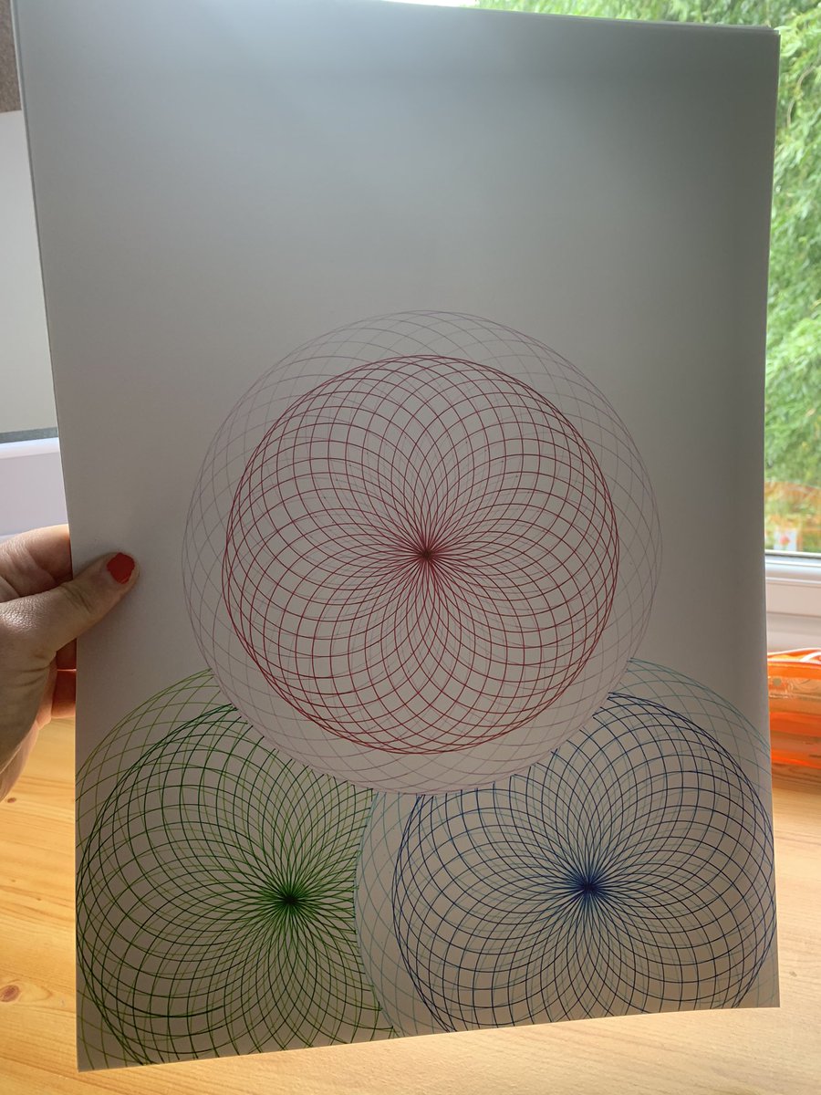 Started this piece this afternoon #artfulaugust #circles #colourful #mindfulness