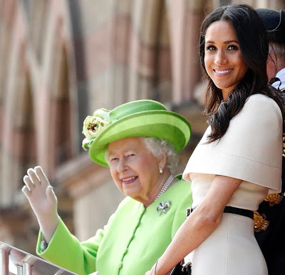Britain\s royal family wish Meghan Markle on social media a happy birthday
 