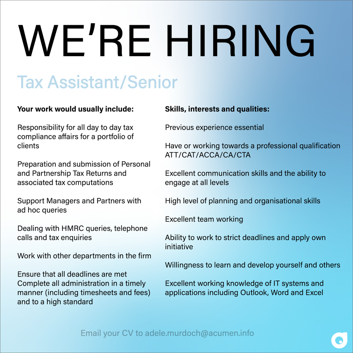 Acumen Accountants tweet media