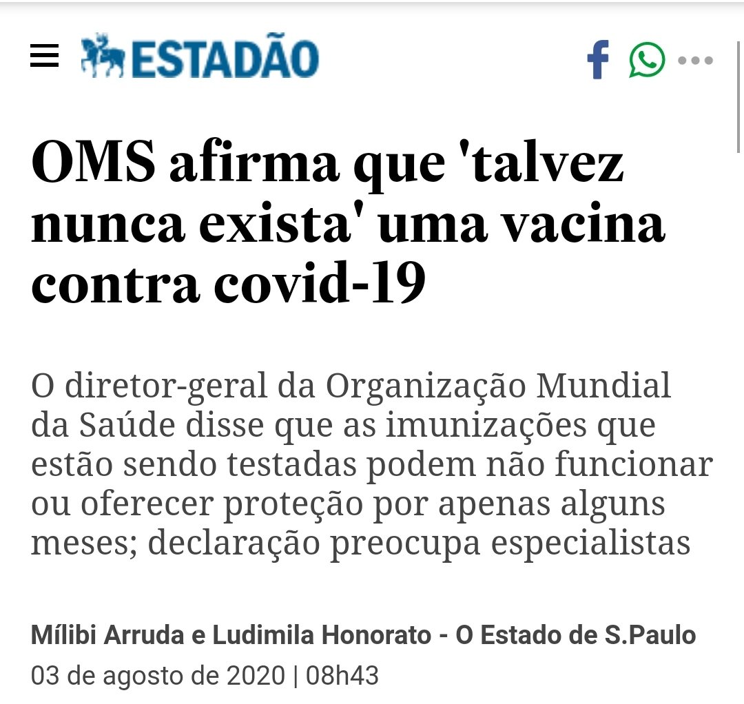 marcofeliciano's tweet photo. Mandam as pessoas ficar em casa e agora dizem que não tem cura??? https://t.co/mD1HaeNmgm