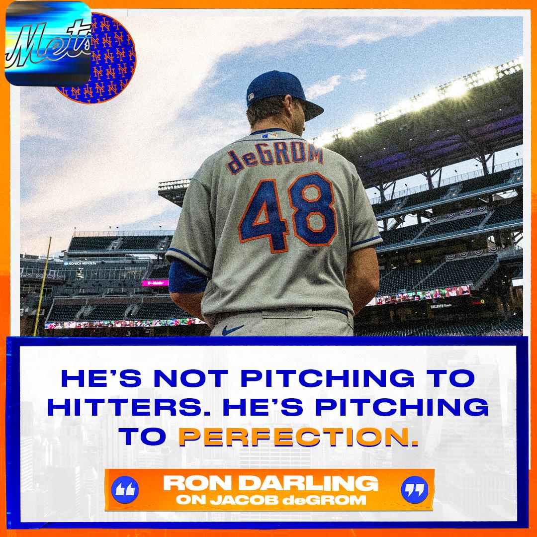 New York Mets on X: Ron Darling knows the best pitcher in baseball when he  sees it. #LGM  / X