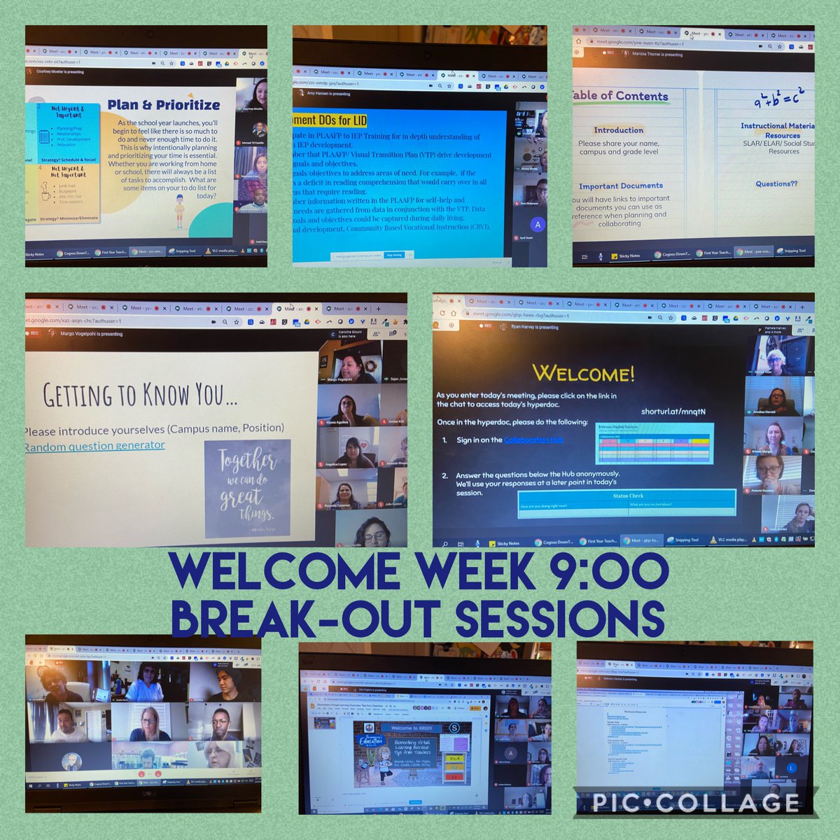 rrisdpd's tweet image. We&apos;ve hit the ground running! Morning sessions are on fire! 🔥😎👏 Make sure to tag @rrisdpd in your Welcome Week tweets and use the #RRISDWW2020.  More giveaways are coming!