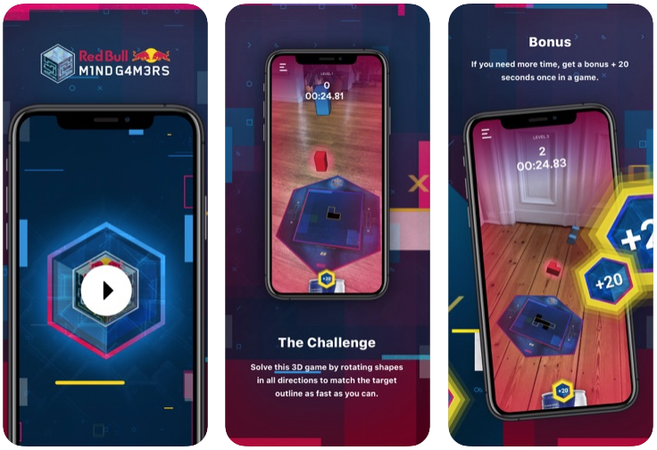 We are happy to announce the release of "Red Bull Mind Gamers AR" - the augmented reality tabletop game to challenge your 3-dimensional thinking. Our team has been part of the development crew.
iOS: apps.apple.com/at/app/red-bul…
Android: play.google.com/store/apps/det…