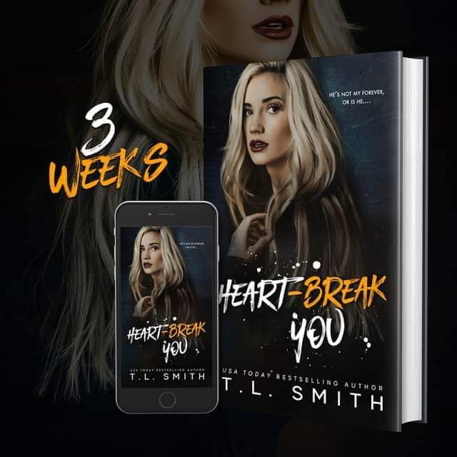 LauraReadsTM's tweet photo. == COMING SOON ==
๐ HEARTBREAK YOU ๐ค
By @LsmithT
Only 3 weeks to go!!!
~~Read the blurb and get all the links on T.L. Smith's FB page...
https://t.co/Y4IVTGtxbD
====
#HeartbreakYou #ComingSoon #TLSmith #HeartbreakDuet #Book2 #AntiHero #EnemiesToLovers #3weeks https://t.co/YxdGt4zKQE