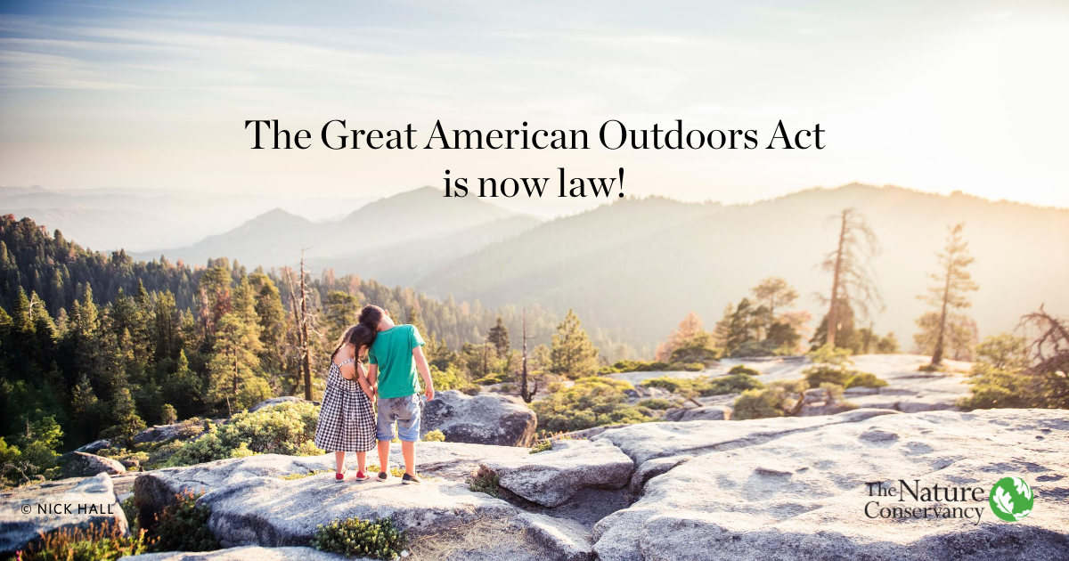 nature_wonks's tweet photo. It’s official, and it is time to celebrate! The #GreatAmericanOutdoorsAct was just signed into law to #FundLWCF and support public lands. 

Thank you to everyone who led the way to make this possible for our economy, our communities and our future…including YOU!

📷 by Nick Hall https://t.co/ZSeY2h8CoW