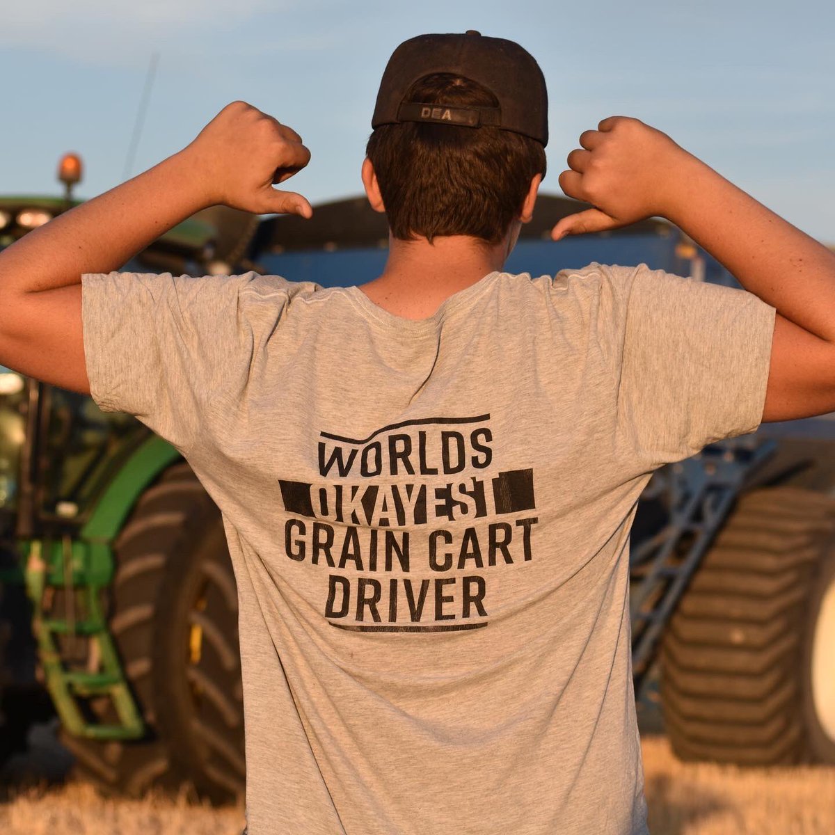 rhettski_17's tweet photo. I guess this is my official title now. Thanks for the shirt! @Bayer4CropsCA https://t.co/1A9eKxUWf8