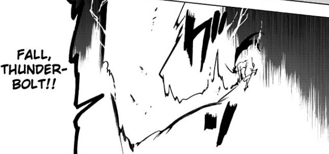 KinglyVessel's tweet photo. @swordrisen — the middle of the stage! 

〝 Fᴀʟʟ, Tʜᴜɴᴅᴇʀʙᴏʟᴛ! 〞

With his bolt of lightning either serving as a distraction to make Erza ease up on her attempted attack or actually struck her mattered little! Once the blinding flash of lightning — https://t.co/8awuWjro5Z