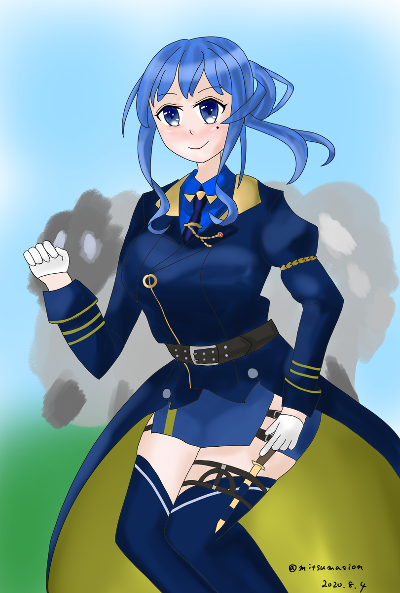 艦これ「ゴトランド (背景に特に意味はありません) #艦これ版深夜の