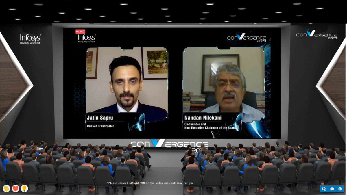 nanjappa_bs's tweet photo. World class #infyconvergence @infosys 2 different worlds and leading from the front! Courage, people and leadership by example ! Upwards and Onwards @NandanNilekani @SGanguly99 @imravikumars If you believe you can, you can! https://t.co/3DcUUIBIK7