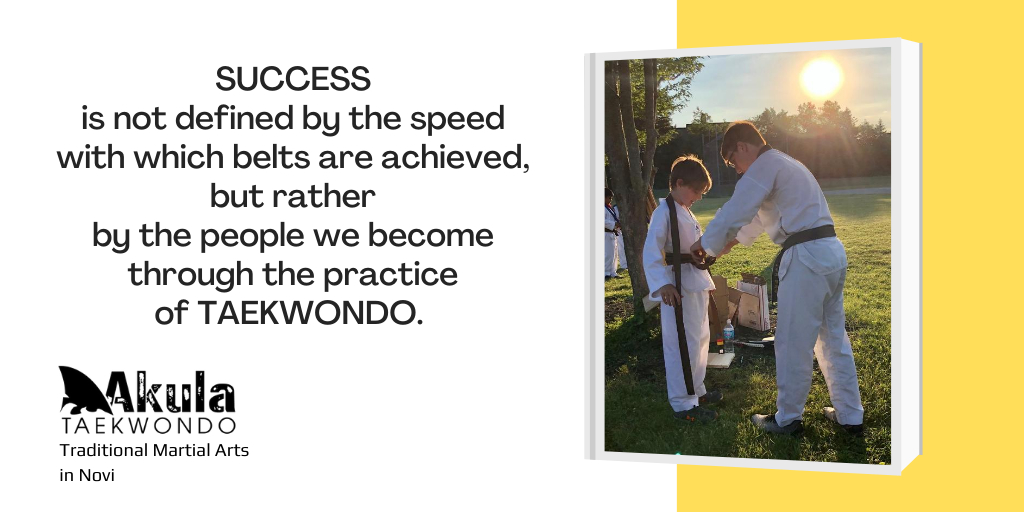 Akulataekwondo's tweet photo. We encourage students to learn #martialarts arts skills, develop  focus and fitness, and enjoy the journey to black belt. Time to earn a black belt depends on the dedication and ability of the student, as well as the standards of the martial arts school issuing the belt. https://t.co/WMjM8e5oyY
