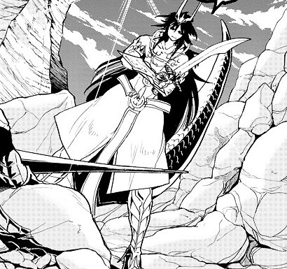 @swordrisen — match you! So come! Dance with me. 〞

Sin readied himself for the—presumably—oncoming onslaught of Erza! 

「 #KAMISBRAWL ! 」