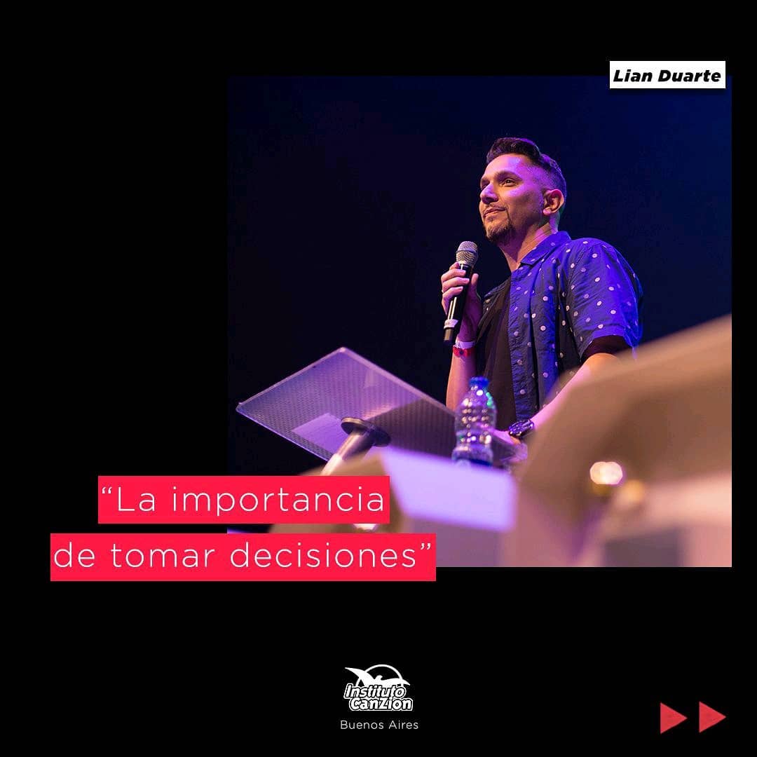 iczquilmes's tweet photo. 📝 Te compartimos algunos principios de "La importancia de tomar decisiones" enseñados por @lianduarte  durante el @musicosicz  #musicos2019  ⠀
.⠀
Mencioná debajo👇🏾 a alguien quieras bendecir con estos principios. (Deslizá⏩ para verlos) https://t.co/xnlQXttJWq