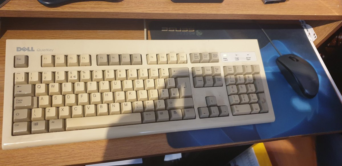 Gaming with the same Keyboard since 1998. Who else can say that? 😅 #gaming #gamer #pcgaming #pcgamer #streamer #twitchstreamer #smallstreamer #SmallStreamerCommunity #SmallStreamersConnect #newstreamer #GamersUnite #GamerStories #PathToAffiliate #StreamersConnected