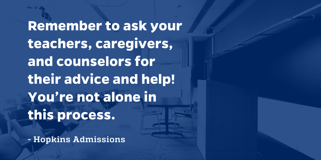 Admissions #TipTuesday: You’re not alone!  
. 
. 
#admissionstips #collegeadmissions #collegetips