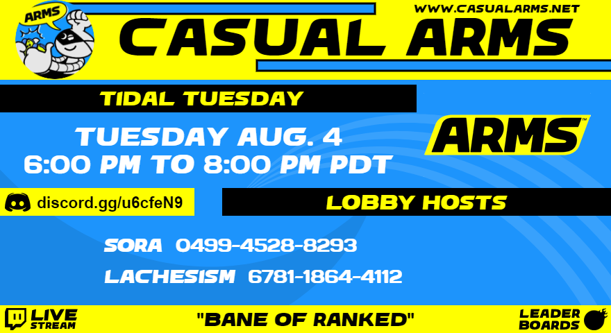 Casual ARMS tweet media