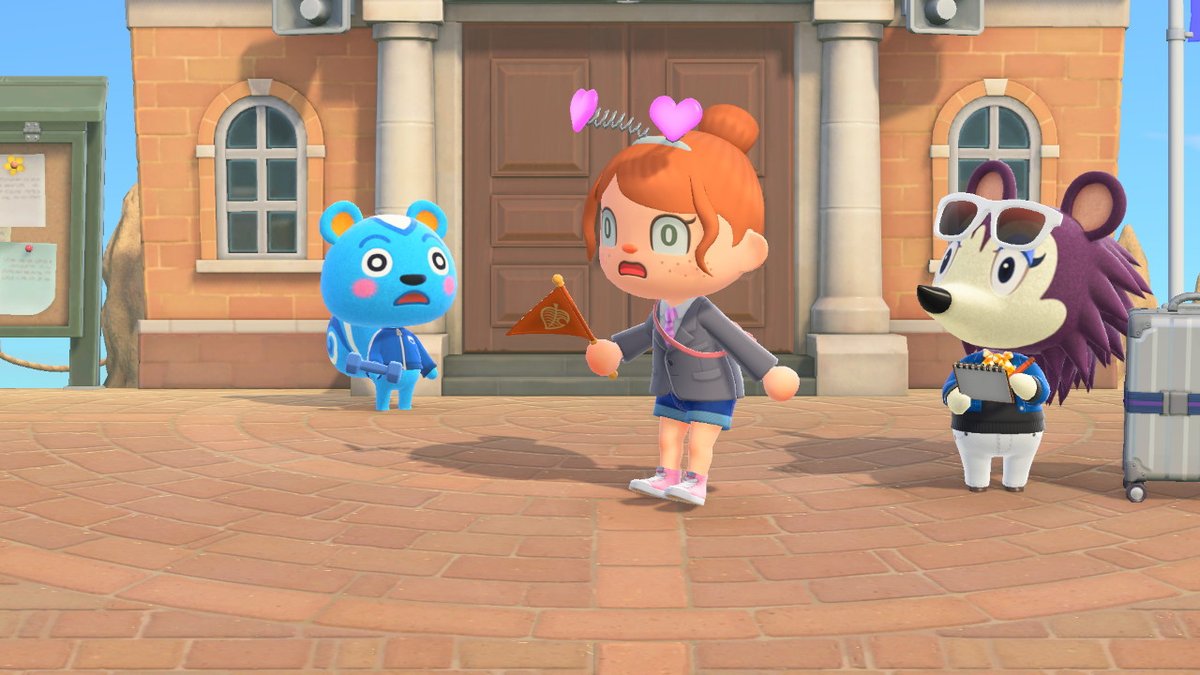 sugarstarplays's tweet photo. I LOVE MY FLAG~! #AnimalCrossing #ACNH #NintendoSwitch https://t.co/XpIMGY7ZtN