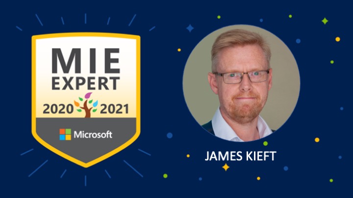 James Kieft #FE #Edtech50 (@james_kieft) on Twitter photo So excited to be selected as an MIE Expert for 2020-2021, looking forward to even more creating, sharing and collaborating with fellow educators #edtech #MIEExpert <a href="/MicrosoftEdu/">Microsoft Education</a> So excited to be selected as an MIE Expert for 2020-2021, looking forward to even more creating, sharing and collaborating with fellow educators #edtech #MIEExpert <a href="/MicrosoftEdu/">Microsoft Education</a>