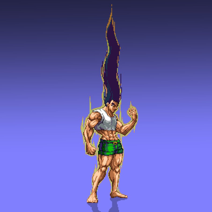 Transformed Gon #HunterxHunter #hxh #anime #pixelart