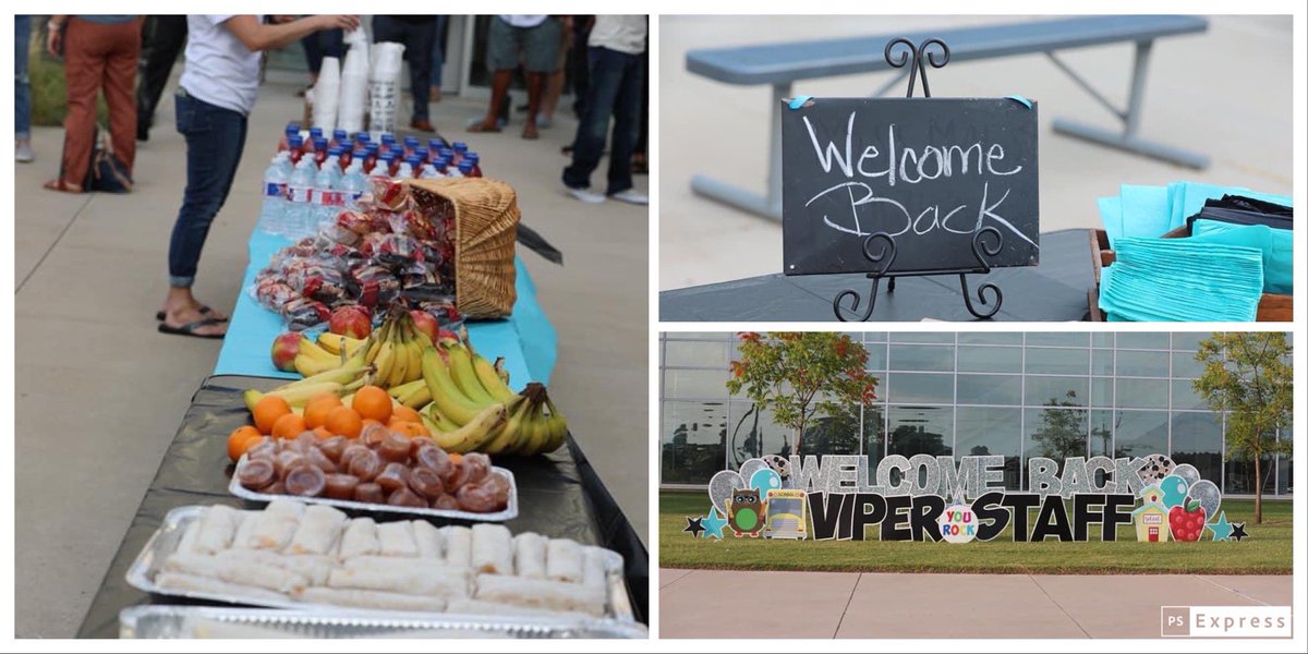 Welcome back <a href="/RMS_DentonISD/">Rodriguez MS</a> teachers and staff!!  #hisshiss #vipernation