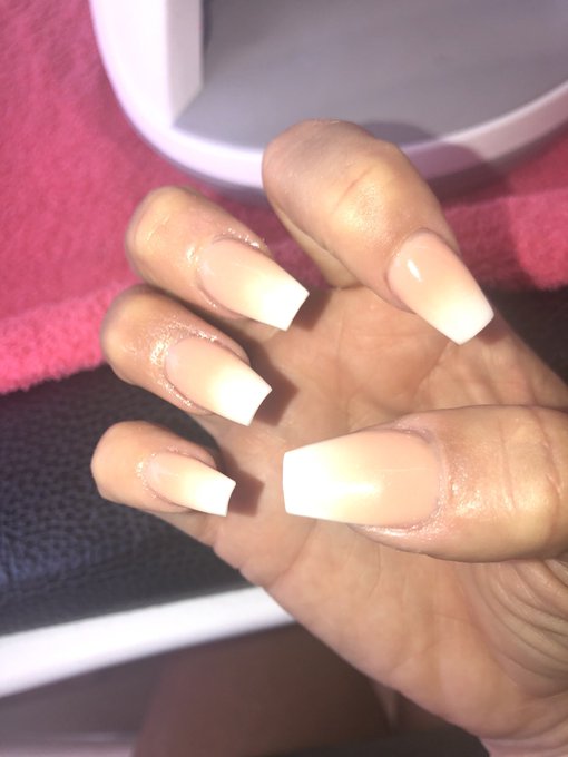 Thanks to my chastity slave City Banker for treating me to my manicure today. It's been 8 mths now locked<a href="/tag/adultwork"class="tags"><span>#adultwork</span></a>