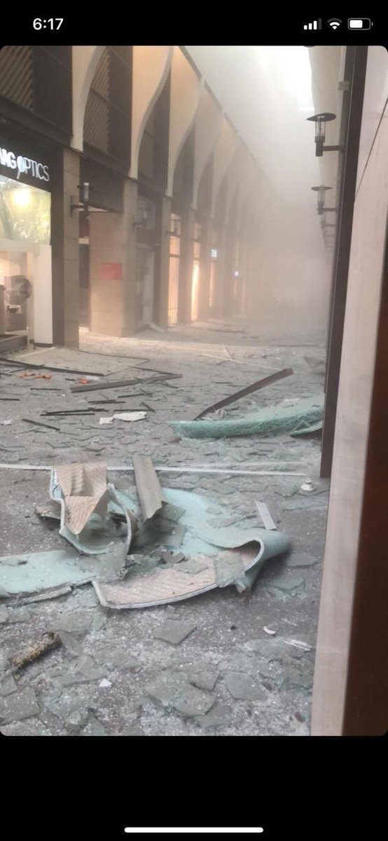 Shops in Beirut Souks compeletly destroyed