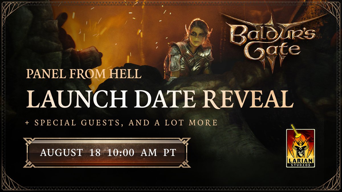 Baldur's Gate III не выйдет в ранний доступ в августе, но релиз не за горами
