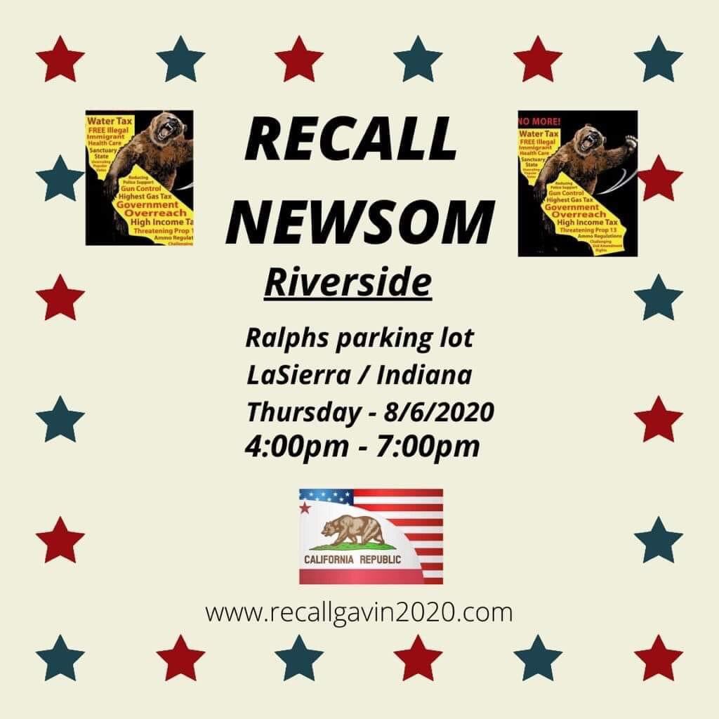 recallcagov's tweet photo. #recallnewsom #recallgavin2020 #recallgavinriversidecounty #recallgavin2020_riverside https://t.co/1rjlQ6REsu https://t.co/xVDQ0N3XXq