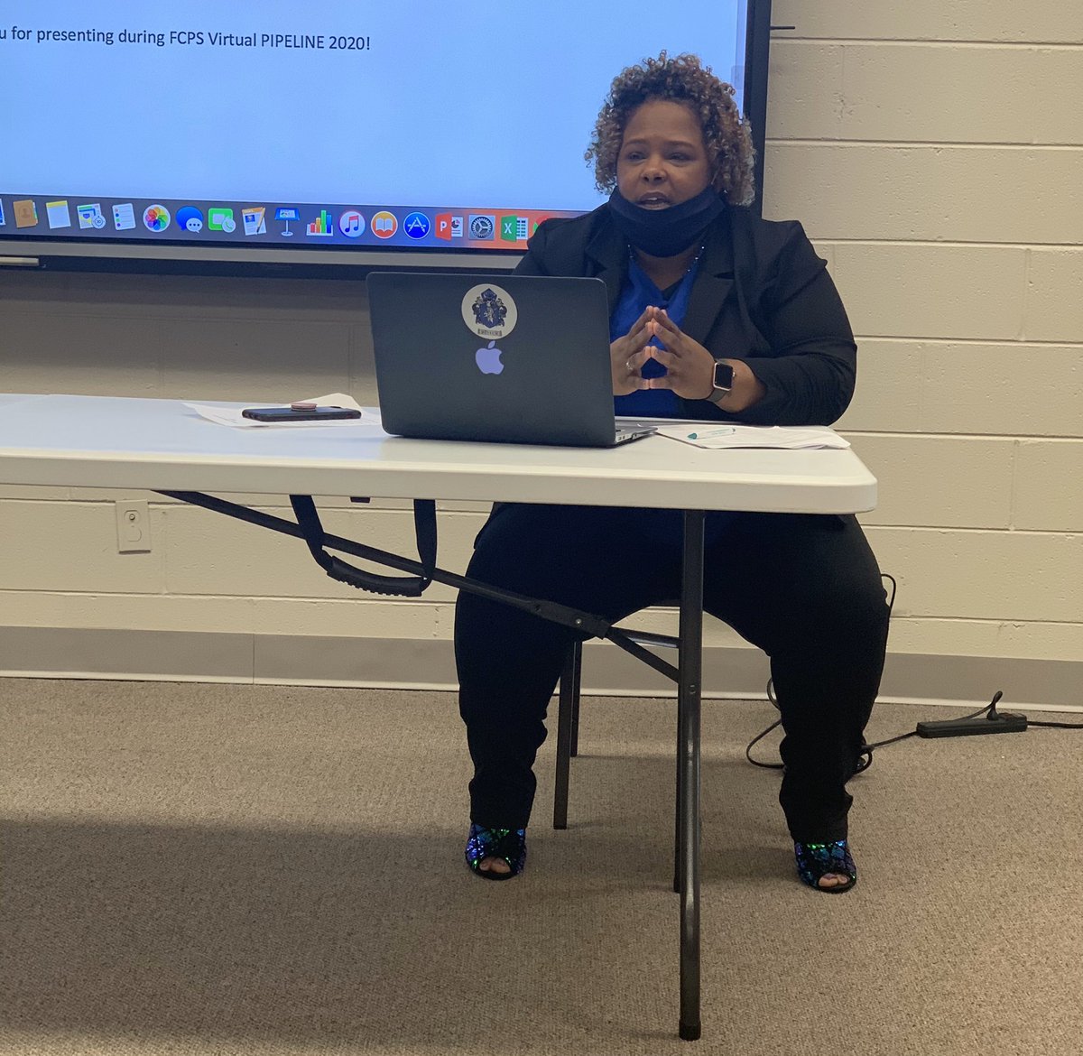 Quin_Tate's tweet image. 🗣A-Team mtg with the Dr. Shalonda Franklin @CAOacademicsfcs Prepping for Pipeline #PreparingForPerfect 🤯#SOS2020💙💛 @FCPSchoolsTN @Supt_DrConnie