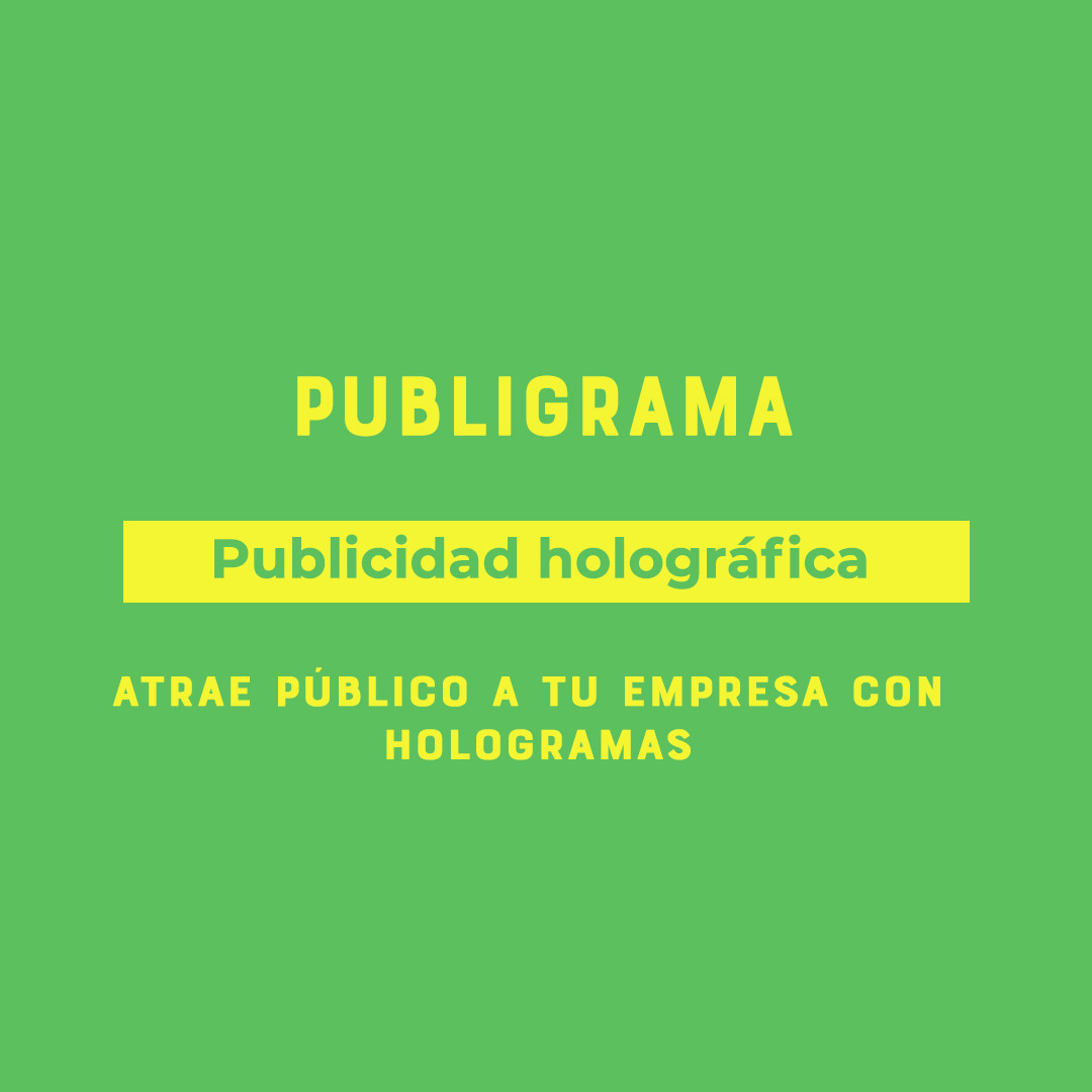 _NoParamos's tweet photo. #NoParamos ¿Hologramas? ¿De verdad? ¡No es ciencia ficción! #Publigrama son una empresa de publicidad que cree en el impacto que generan los hologramas, y en cómo los mensajes pueden transmitirse de una forma más visual. ¡Entra en el https://t.co/3HQAlhrfZR! https://t.co/xcJFrzzUV9