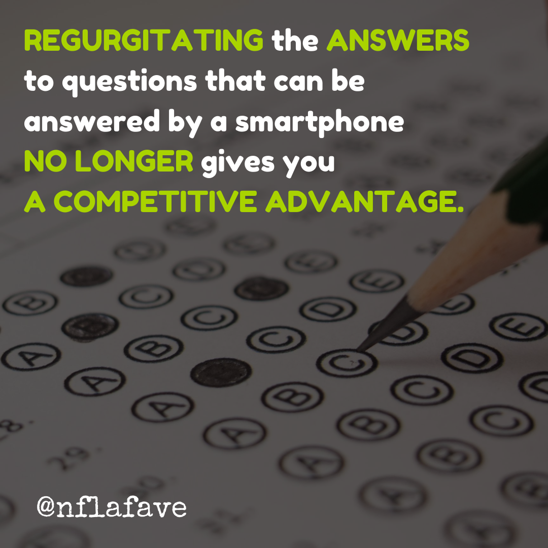NFLaFave's tweet photo. Join me at 1:00 for "Assessment Doesn't Have to be a Four-Letter Word (T#$t) - Great resources for distance learning too. #r2scms https://t.co/puC5MY8KGO