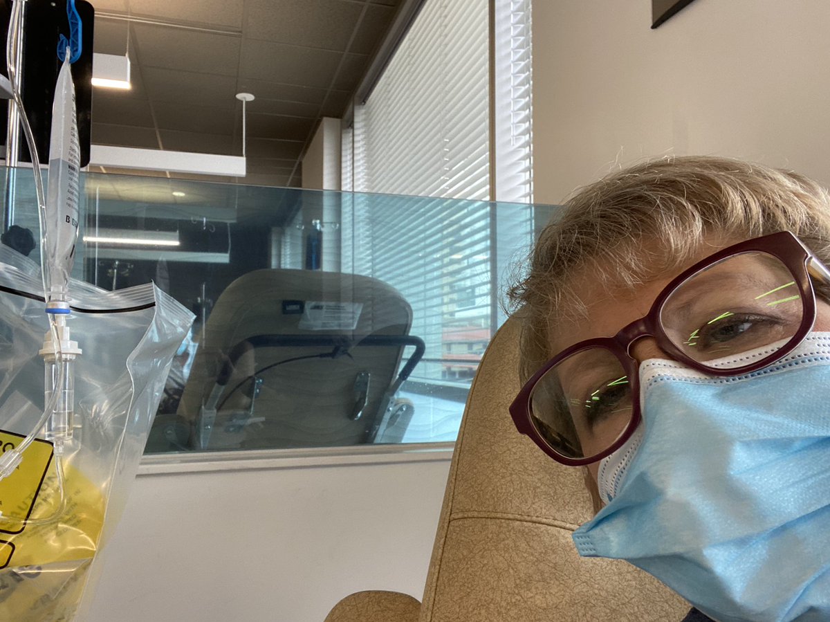 MrsOilpressure's tweet photo. They told me I could pretend this was a lemon drop martini. They got the color right. #funwithchemo #cancersucks https://t.co/NQ8TIW7DXP